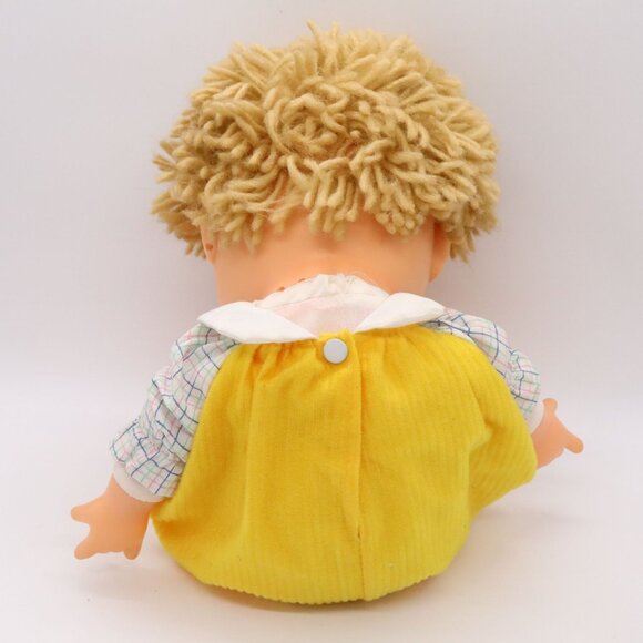 Vtg 80s Set of 2 Komey Komfy Kid Girl & Boy Ice Cream Dolls Yarn Hair - Picture 14 of 16